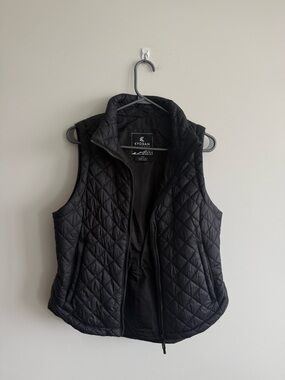 Kyodan Black Quilted Sleeveless Vest